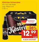 Netto Marken-Discount - Schwarzbier Angebot im Prospekt Schwarzbier bei Netto Marken-Discount im Prospekt "" für 12,99 €