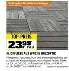 Aktuelles KLICKFLIESE AUS WPC IN HOLZOPTIK Angebot bei OBI in Lübeck ab 23,99 €