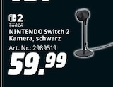 NINTENDO Switch 2 Kamera, schwarz im MediaMarkt Saturn Prospekt NINTENDO Switch 2 Kamera, schwarz von im aktuellen MediaMarkt Saturn Prospekt für 59,99 €