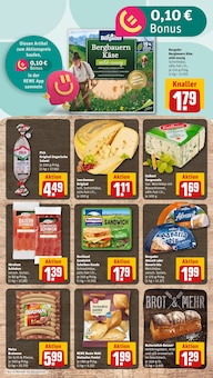 Bio Fleisch Angebot im aktuellen REWE Prospekt auf Seite 9