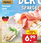 Spargel weiß für 6,99 € bei Netto Marken-Discount im Angebot Spargel weiß im aktuellen Netto Marken-Discount Prospekt