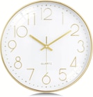 Horloge Laure Ø51cm dans le catalogue Maxi Bazar