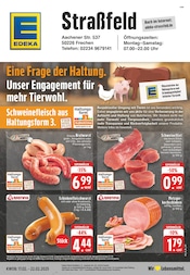 Aktueller EDEKA Prospekt mit Schweinefilet, "Aktuelle Angebote", Seite 1