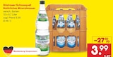 Natürliches Mineralwasser im Angebot bei Netto Marken-Discount in Stralsund Natürliches Mineralwasser Angebote von Güstrower Schlossquell bei Netto Marken-Discount Stralsund für 3,99 €