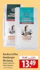Finest Crema Hamburger Mischung im Angebot bei famila Nordost in Gifhorn Finest Crema Hamburger Mischung Angebote von Nordica Coffee bei famila Nordost Gifhorn für 13,49 €