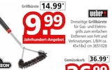 Dreiseitige Grillbürste von Weber im aktuellen Segmüller Prospekt für 9,99 €