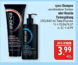 Intense Keratin Tiefenspülung im Angebot bei Marktkauf in Coburg Intense Keratin Tiefenspülung Angebote von Syoss bei Marktkauf Coburg für 3,99 €