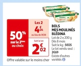 BOLS MES MOULINÉS - BLEDINA dans le catalogue Auchan Supermarché