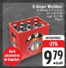 Weißbier im Angebot bei EDEKA in Mülheim Weißbier Angebote von Erdinger bei EDEKA Mülheim für 9,79 €
