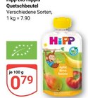 Bio Hippis Quetschbeutel Angebote von Hipp bei GLOBUS Herne für 0,79 €