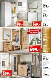 Garderobe Angebot im aktuellen porta Möbel Prospekt auf Seite 10