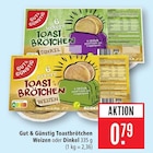 Toastbrötchen Weizen im Angebot bei Marktkauf in Rottenburg Toastbrötchen Weizen Angebote von Gut & Günstig bei Marktkauf Rottenburg für 0,79 €