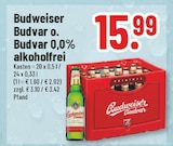 Budvar 0,0% alkoholfrei Angebote von Budweiser Budvar bei Trinkgut Bochum für 15,99 €