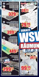 Matratze im wohnstore Petzold Prospekt in Cottbus Aktueller wohnstore Petzold Prospekt mit Matratze, "DAS FINALE. WSV RÄUMUNG.", Seite 2
