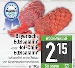 Edelsalami von Bayerische Edelsalami oder Hot-Chili-Edelsalami im aktuellen EDEKA Prospekt für 2,15 €