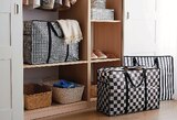 Sac de rangement avec anse 90L en promo à 2,99 € chez Super U Sac de rangement avec anse 90L dans le catalogue Super U