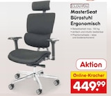 MasterSeat Bürostuhl Ergonomisch im Angebot bei Netto Marken-Discount in Troisdorf MasterSeat Bürostuhl Ergonomisch Angebote von ClouYou bei Netto Marken-Discount Troisdorf für 449,99 €