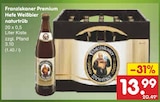 Premium Hefe Weißbier naturtrüb Angebote von Franziskaner bei Netto Marken-Discount Flensburg für 13,99 €