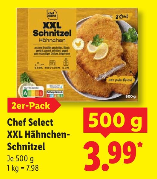 XXL Hähnchen-Schnitzel