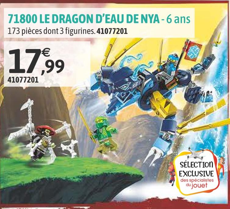 Le dragon d'eau de Nya - Evolution - Lego Ninjago 71800