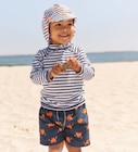 Badeshorts, UV-Kappe oder UV-Shirt von  im aktuellen Ernstings family Prospekt für 7,99 €