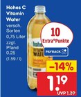 Vitamin Water Angebote von Hohes C bei Netto Marken-Discount Cottbus für 1,19 €