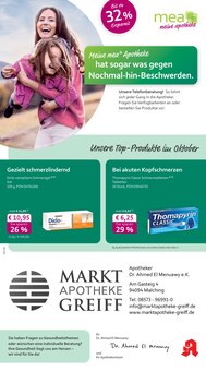 Aktueller mea - meine apotheke Prospekt für Ering und Ungebung, Seiten zum blättern mea - meine apotheke Prospekt Unsere Oktober-Angebote mit Seiten in Ering und Umgebung