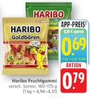 Fruchtgummi Angebote von Haribo bei E center Bruchsal für 0,69 €