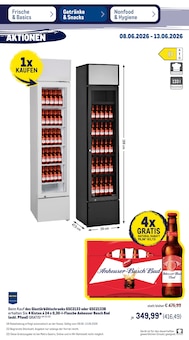 Kühlschrank im aktuellen METRO Prospekt (Wismar) Kühlschrank im METRO Prospekt "Wochenangebote" mit 52 Seiten (Wismar)