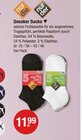 Aktuelles Sneaker Socke Angebot bei V-Markt in München ab 11,99 €