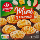 Mini Pizzas surgelées - CARREFOUR SENSATION en promo chez Carrefour Grasse à 2,45 €