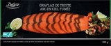 Gravlax de truite arc-en-ciel ASC fumée - Deluxe dans le catalogue Lidl