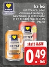 Aktuelles Ice Tea mit Pfirsich-Geschmack Angebot bei E center in Oberhausen ab 0,49 €