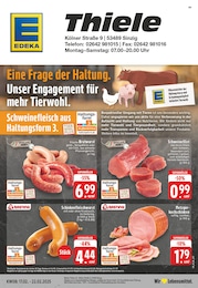 EDEKA Prospekt für Sinzig: "Aktuelle Angebote", 24 Seiten, 17.02.2025 - 22.02.2025