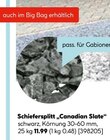 Schiefersplitt "Canadian Slate" im aktuellen Hellweg Prospekt