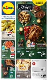 Catalogue Lidl du moment, 07/12/2022 - 13/12/2022 Prospectus Lidl en cours, "Deluxe", 1 page