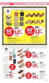 Promos Chaussures dans le catalogue "Super U" de Super U Chaussures en promo dans le catalogue Super U à la page 19