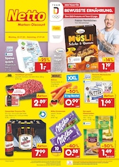 Aktueller Netto Marken-Discount Prospekt mit Bier, "Aktuelle Angebote", Seite 1