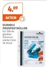 Prospekthuellen im Müller Prospekt Prospekthüllen von Durable im aktuellen Müller Prospekt für 4,69 €
