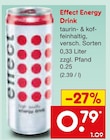Aktuelles Effect Energy Drink Angebot bei Netto Marken-Discount in Meerbusch ab 0,79 €