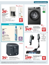 Prix et réduction Lave-Linge dans le prospectus Auchan Hypermarché en cours Offre Lave-Linge dans le catalogue Auchan Hypermarché du moment à la page 53