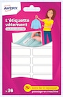 Intermarché Noyal-Pontivy - Promo L'étiquette vêtement autocollante Promo L'étiquette vêtement autocollante à 2,93 € dans le catalogue Intermarché à Noyal-Pontivy