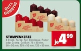 Stumpenkerze Angebote bei E center Mainz für 4,99 €