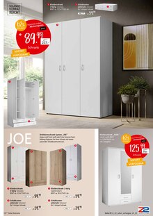 Kleiderschrank im aktuellen ZurbrĂĽggen Prospekt (Oldenburg) Kleiderschrank im ZurbrĂĽggen Prospekt "ALLE ARTIKEL SOFORT VERFĂśGBAR" mit 10 Seiten (Oldenburg)