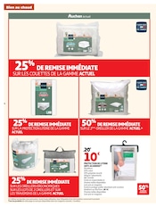Promos Oreiller dans le catalogue "BIEN AU CHAUD" de Auchan Hypermarché Oreiller en promo dans le catalogue Auchan Hypermarché à la page 4
