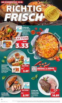Steak im aktuellen Kaufland Prospekt (Paderborn) Steak im Kaufland Prospekt "Aktuelle Angebote" mit 61 Seiten (Paderborn)