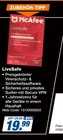 LiveSafe Angebote von McAfee bei expert Kamp-Lintfort für 19,99 €