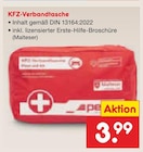 Aktuelles KFZ-Verbandtasche Angebot bei Netto Marken-Discount in Bielefeld ab 3,99 €