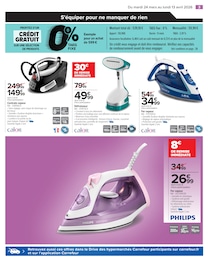 Offre Electroménager Linge dans le catalogue Carrefour du moment à la page 3
