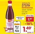 Getränkesirup bei Netto Marken-Discount im Prospekt "" für 1,49 €
